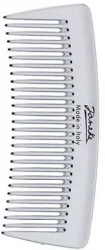 Серебристый гребень для волос Janeke Pocket Comb Silver