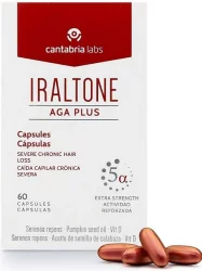 Капсулы для лечения выпадения волос Cantabria Iraltone Capsules Aga, 60 шт