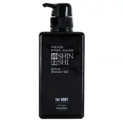 Тонизирующий мужской гель для душа Men's Body Care Active Shower Gel "SHINSHI" 500 мл