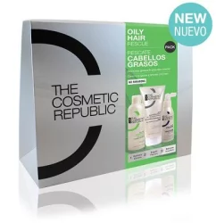 Набір  для догляду за жирним і комбінованим волоссям Lascos Oily Hair Rescue Pack