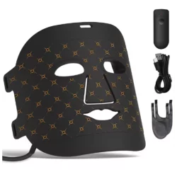 Світлодіодна LED-маска для фототерапії Sillicone LED light Therapy Face Mask  7 спектрів світла 25x33 см