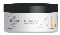 Очищающий скраб с морской солью для волос и кожи головы Hadat Cosmetics Hair and Scap Mud Scrub, 300 мл