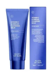 Очищаючий бальзам Allies of Skin Vitamin C&Omegas Cleansing Balm, 100 мл