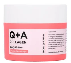 Увлажняющий баттер для тела Q+A Collagen Body Butter с коллагеном, 200 мл
