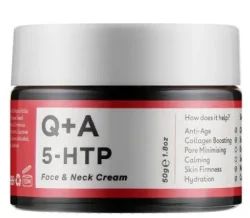 Крем для лица и шеи Q+A 5-HTP Face & Neck Cream, 50 г