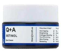 Крем для кожи вокруг глаз Q+A Retinol Eye Cream с ретинолом, 15 мл