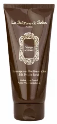 Скраб для тела шелковый Амбра Мускус Сантал La Sultane de Saba Silk Protein Scrub, 200 мл