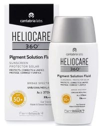 Солнцезащитный флюид для кожи с пигментацией Cantabria Heliocare 360 Pigment Solution Fluid SPF50+, 50 мл