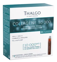 Ампулы против старения коллаген 10 000 Thalgo Collagen 10 000, 10 шт х 25 мл