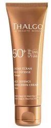 Антивозрастной солнцезащитный крем для лица Thalgo Age Defense Sunscreen Face Cream SPF 50+, 50 мл