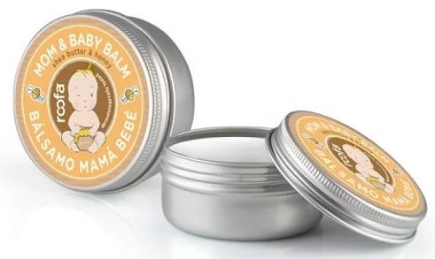 Бальзам для мамы и ребенка с медом и маслом ши для сухой кожи, от растяжек Roofa Shea Butter &amp; Honey Mom &amp; Baby Balm, 50 мл