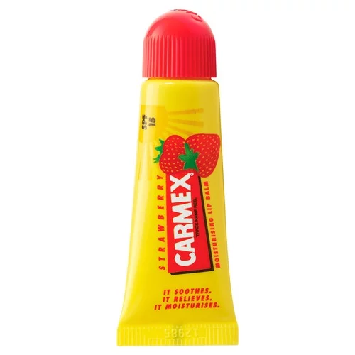Бальзам для губ Клубника Carmex Tube Strawberry SPF15 Blister Pack, 10 г