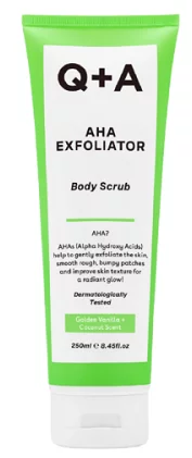 Скраб для тела с AHA кислотами Q+A AHA Exfoliator Body Scrub, 250 мл