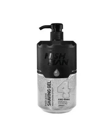 Гель для гоління Nishman Shaving Gel No.4 Fresh Active, 1000 мл