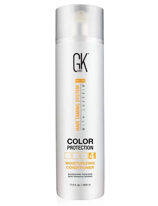 Увлажняющий кондиционер защита цвета GKhair Global Keratin Moisturizing Conditioner Color Protection, 1000 мл