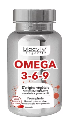 Пищевая добавка Biocyte Longevity Omega 3-6-9, 60 шт