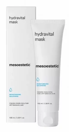 Увлажняющая-питательная маска для лица Mesoestetic Hydra-vital face mask, 100 мл