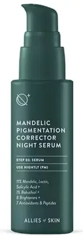 Нічна сироватка Allies Of Skin Mandelic Pigmentation Corrector Night Serum, 30 мл