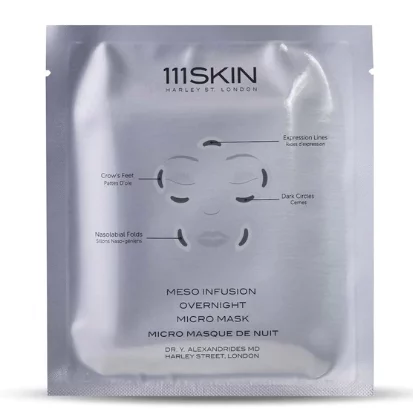 Мезо-маска для зоны вокруг глаз 111SKIN Meso Infusion Overnight Micro Mask Box, 1 шт