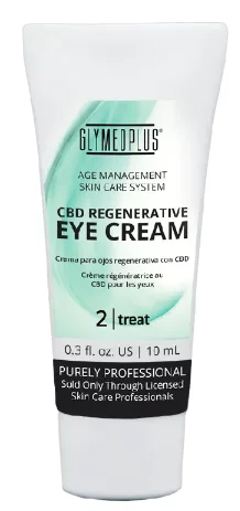 Регенерирующий крем для кожи вокруг глаз GlyMed Plus Age Management CBD Regenerative Eye Cream, 10 мл