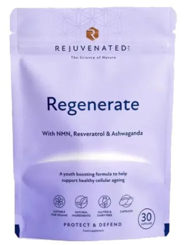 Активные капсулы для восстановления и защиты днк клеток Rejuvenated Regenerate, 30 капсул