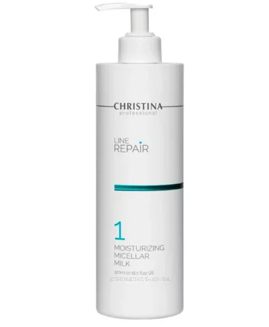 Зволожувальне міцелярне молочко Christina Moisturizing Micellar Milk Line Repair, 500 мл
