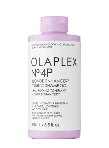 Тонирующий фиолетовый шампунь для блонда Olaplex No. 4P Blonde Enhancer Toning Shampoo, 250 мл
