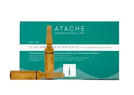 Ампули із саліциловою кислотою Atache Oily SK Fluid Ampoules 2% Salycilic, 10x2 мл