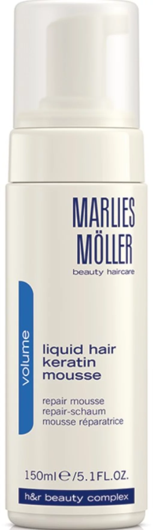 Восстанавливающий мусс «Жидкие волосы» Marlies Moller Liquid Hair Keratin Mousse, 150 мл