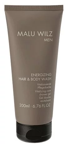 Мужской энергизирующий гель для душа Malu Wilz Energizing Hair And Body Wash, 200 мл