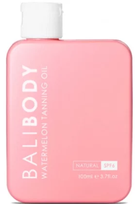 Олія для посилення засмаги з екстрактом кавунових кісточок Bali Body Watermelon Tanning Oil SPF6, 100 мл