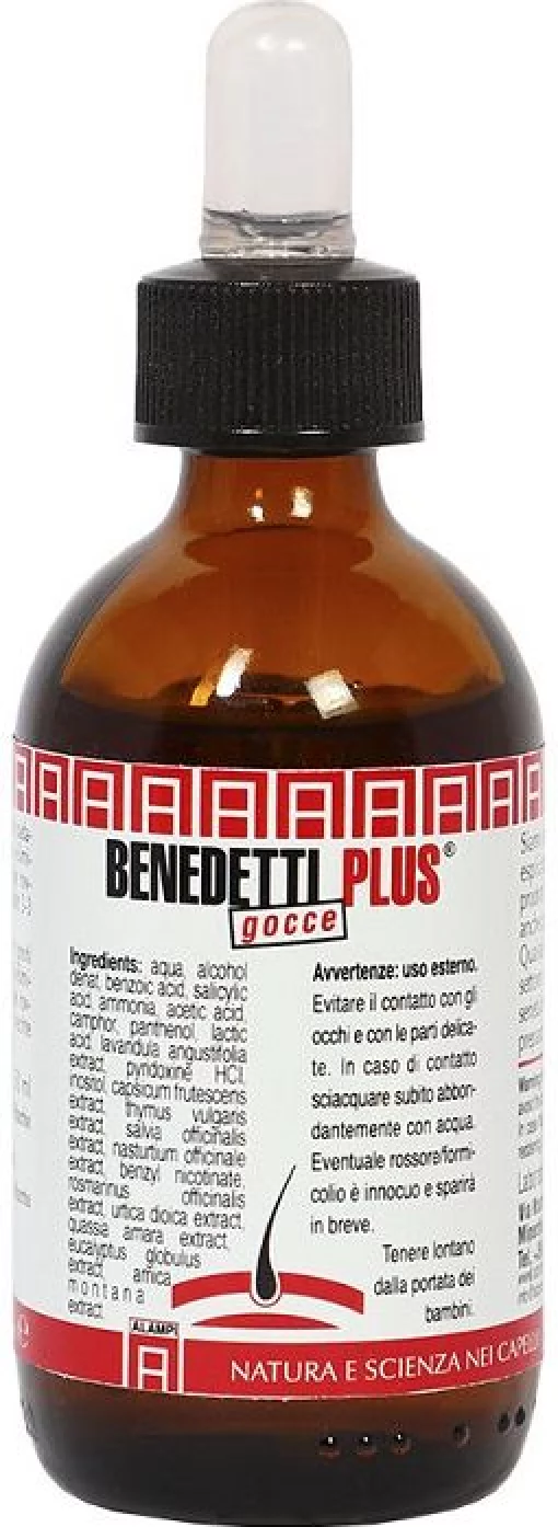 Капли для волос Alan Jey Benedetti Plus Gocce, 50 мл