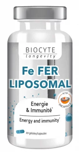 Пищевая добавка &quot;Железо&quot; Biocyte Longevity Fe Fer, 30 шт
