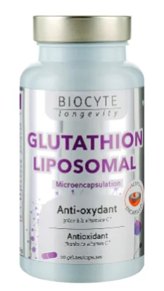 Антиоксиданты Biocyte Longevity Glutathion Liposomal, 30 шт