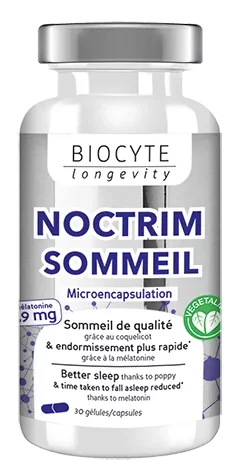 Харчова добавка для прискорення засипання Biocyte Noctrim Sommeil, 30 шт