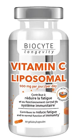 Липосомальный витамин С в стиках Biocyte Longevity Vitamine C Liposomee, 10 шт