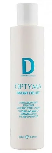 Лосьйон для очей 3 в 1: демакіяж, зволоження, заспокоєння шкіри Dermophisiologique Optyma Lozione Occhi, 200 мл