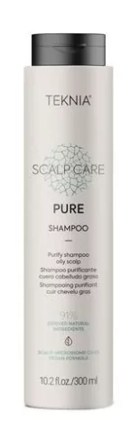 Міцелярний шампунь для жирної шкіри голови Lakme Teknia Scalp Care Pure Shampoo, 300 мл