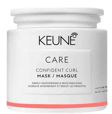 Маска для кучерявого волосся Keune Care Confident Curl Mask 2A-4C, 200 мл