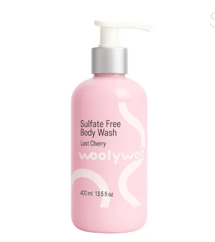 Бессульфатный гель для душа WoolyWoo Lost Cherry, 400 мл