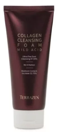 Очищающая пенка с коллагеном для лица Mother Made Terrazen Collagen Cleansing Foam Mild Acid, 140 мл