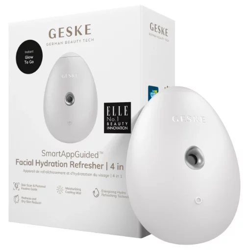 Електронний освіжувач для зволоження обличчя Geske Facial Hydration Refresher 4 в 1 White