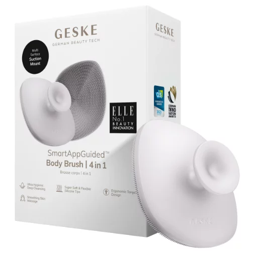 Щітка для тіла Geske Body Brush 4 в 1 White