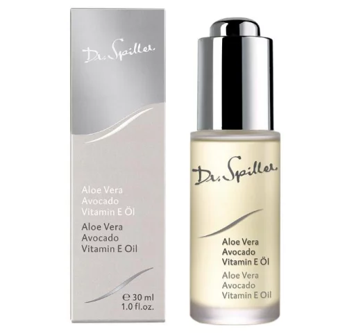 Масло для сухой и обезвоженной кожи с экстрактом Алоэ Вера Dr. Spiller Aloe Vera Avocado Vitamin E Oil, 30 мл
