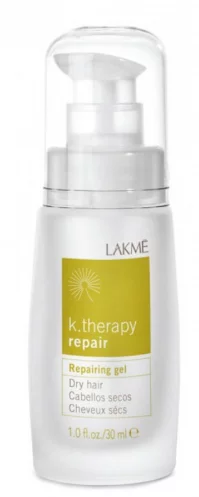 Гель восстанавливающий для сухих кончков волос Lakme K.Therapy Repairing Gel Dry Hair, 30 мл