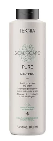 Міцелярний шампунь для жирної шкіри голови Lakme Teknia Scalp Care Pure Shampoo, 1000 мл