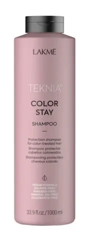 Безсульфатний шампунь Lakme Teknia Color Stay Shampoo для захисту кольору фарбованого волосся, 1000 мл