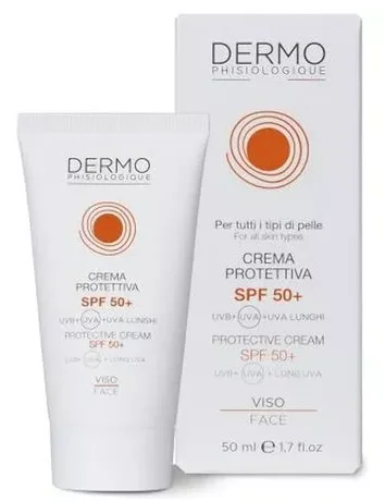 Сонцезахисний крем для обличчя Dermophisiologique MySun Protective Cream SPF 50+ Face, 50 мл