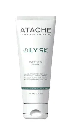 Антибактериальная масляная очищающая ATACHE Oily SK Purifying Mask, 200 мл
