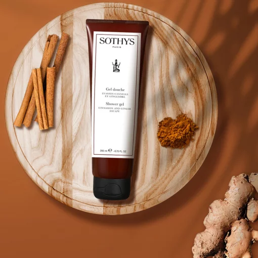 Гель для тіла з корицею та імбиром Sothys CINNAMON SHOWER GEL  200мл